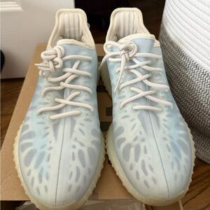 Yeezy Sneakers - Light Blue and Cream